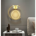 Led modern casualaccessible luxury pastoral for home hotel engineering butterfly gold black wall lamp scandinavian background wall bedside