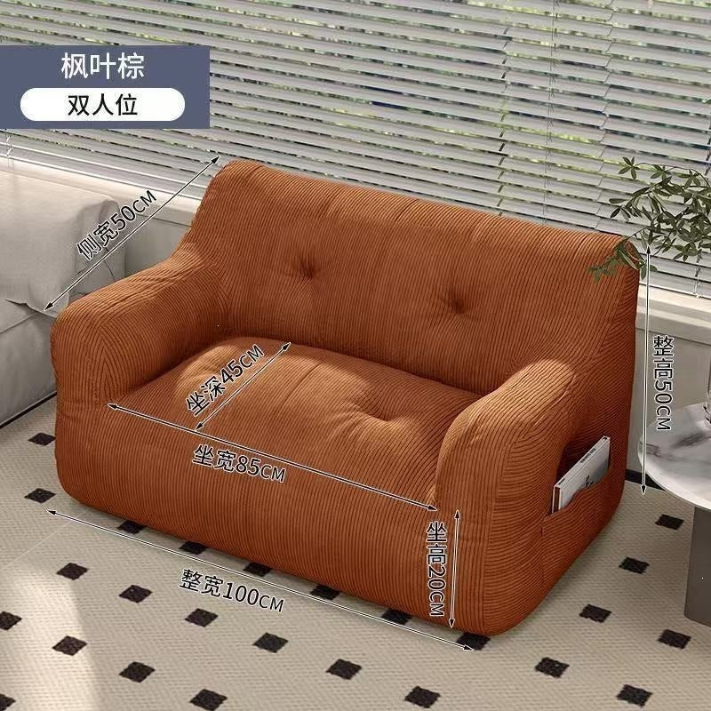 Lazy sofa tatami can lie down and sleep double rental house for home casual chair bedroom floor single small sofa