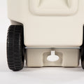 Ice master 38l ivory white trolley cooler with wheels - portable outdoor camping picnic food ice chest