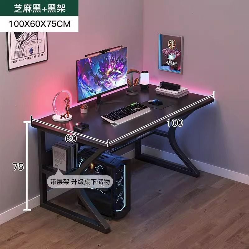 Computer desk desktop home electronic competition table chair bedroom simple table workbench desk student study table office desk