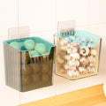 Kitchen onion, ginger and garlic storage rack for home storage box handy gadget punch-free wall-mounted vegetable basket ginger and garlic storage basket