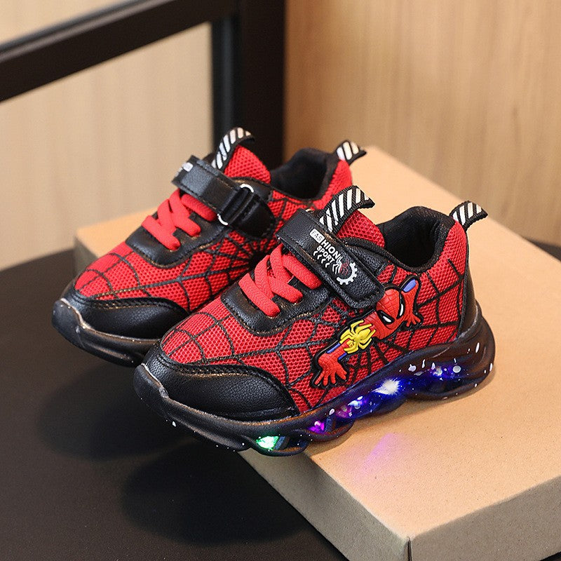 spring/autumn new lightweight velcro kids' sneakers - boys' casual shoes, children's shoes, ages 3-12