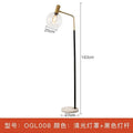 American scandinaviancasual floor lamp living room sofa side bedroom bedside study light luxury glass reading vertical table lamp
