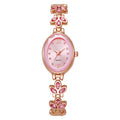 2025 hot-selling cloverleaf watch for women: fashionable quartz watch, trendy and versatile, wholesale and dropshipping available directly from the manufacturer