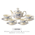 Vintage french afternoon tea teapot and coffee cup saucer set - a beautiful ceramic gift set perfect for housewarming
