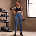 new women's matte yoga pants - high-waisted, tummy-control, peach-lift leggings for workout and yoga