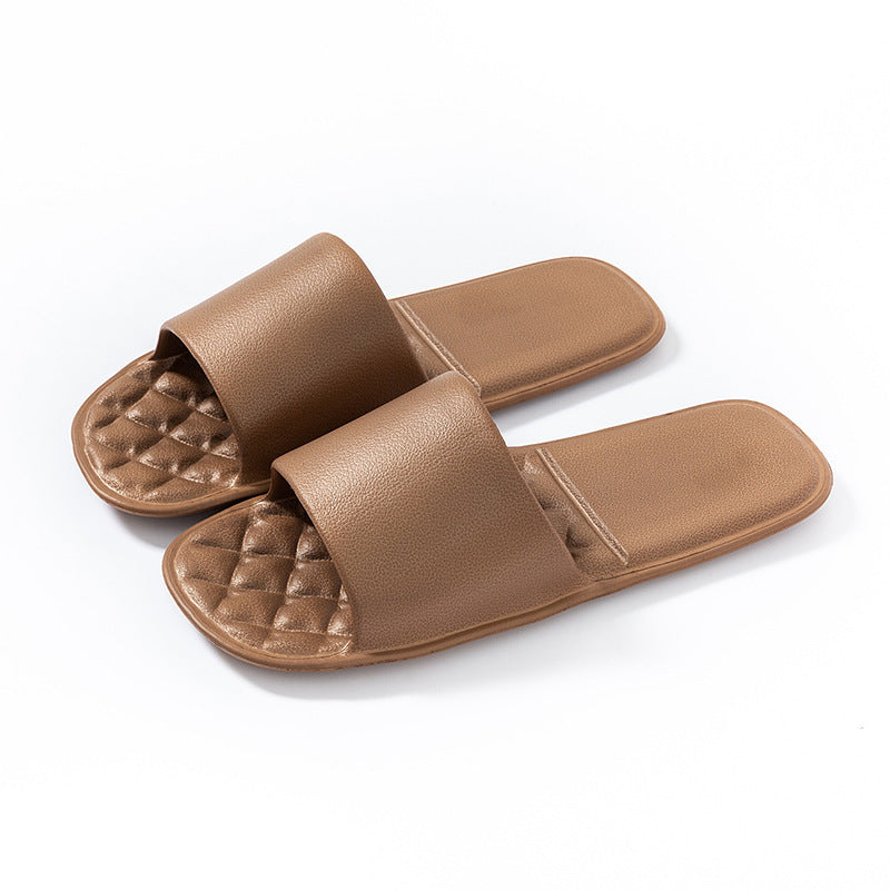 Hotel slippers travel foldable slippers women's portable swimming business trip bathroom shoes non-slip couple slippers wholesale