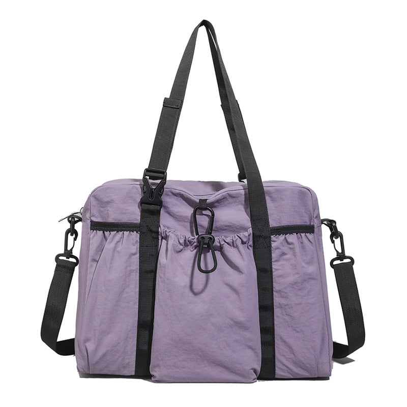 New large-capacity travel bag women's shoulder commuting portable tote bag luggage storage bag yoga fitness bag