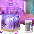 spot aurora borealis dynamic water ripple atmosphere lamp dynamic water ripple cube lamp