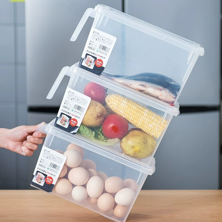 Food-grade eggs, refrigerator fresh-keeping storage box, transparent food, fruit and vegetable storage fuse box, one piece will be sent on behalf of you.