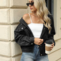 foreign trade european and american spring and summer clothing   new arrival washed hooded denim jacket outweartops