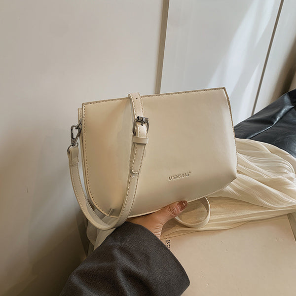 This year's popular bag women's 2025 autumn new niche design simple and versatile single shoulder crossbody small bag organ bag