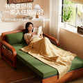 Sofa bed foldable all-in-one dual-purpose single and double bedroom pull-out bed living room pull-out and retractable multi-functional can be used for long-term sleeping