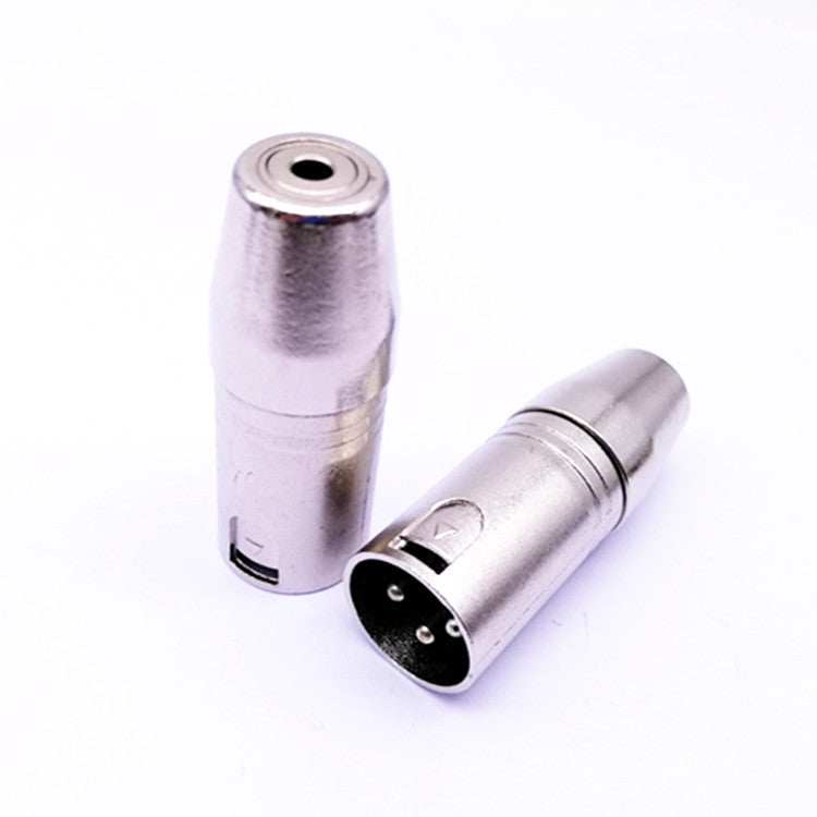 Mixer Camera Microphone 3.5MM Female Head to Three Core Balanced XLR Canon Male Audio Plug Adapter