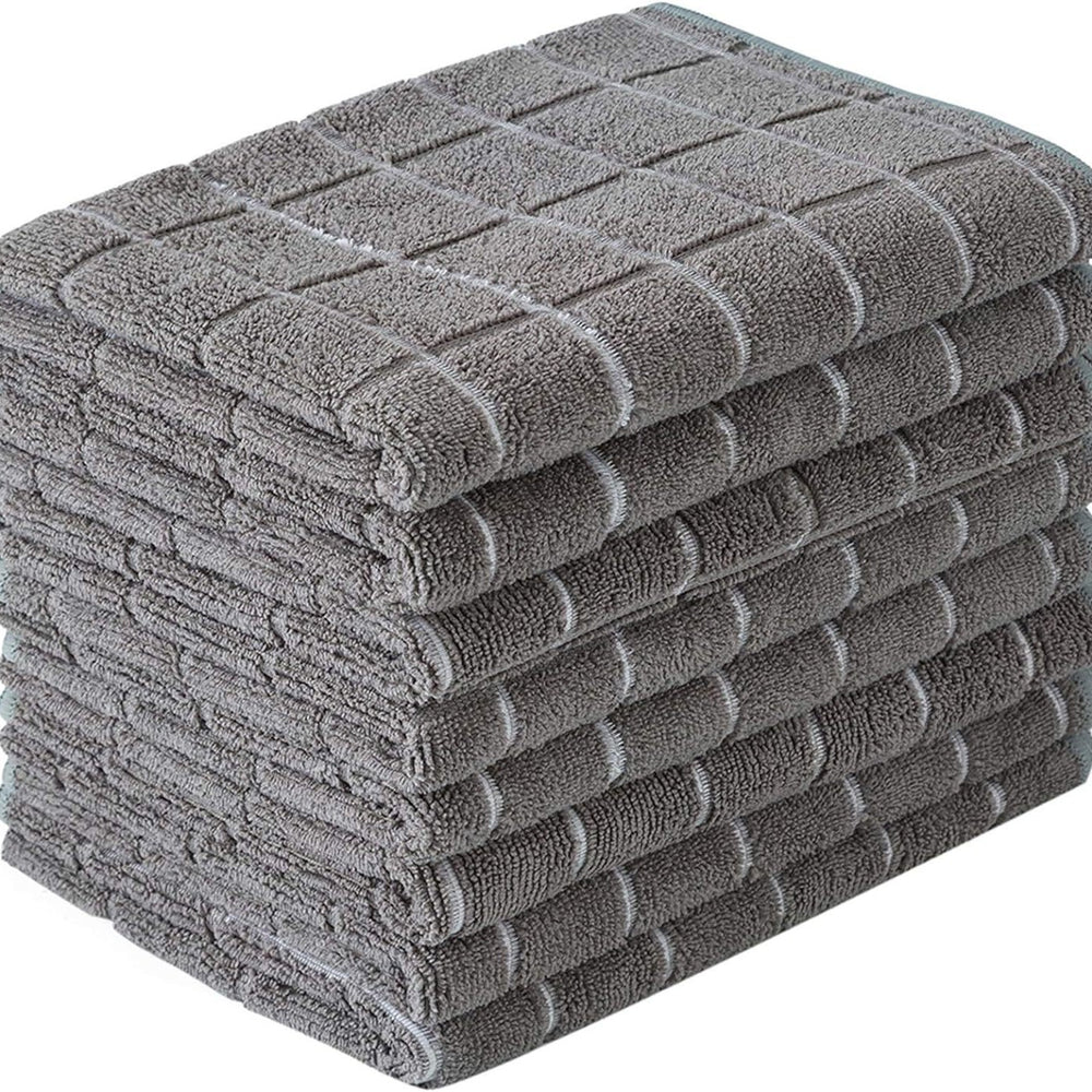 Amazon absorbent cleaning cloths - non-stick oil, kitchen supplies, dishcloths, towels, hand towels, dishwashing cloths