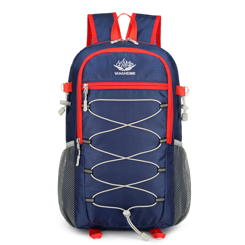 Outdoor Backpack Foldable Skin Bag Ultra Light Oxford Budding Mountain Riding Backpack Multifunctional Casual Backpack