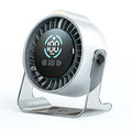 New high-speed desktop fan - usb powered, quiet operation, ideal for home, dorm, kitchen. wall-mountable, with night light feature. compact mini fan for desktop use