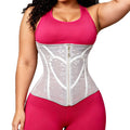 17-bone fashion mesh breathable girdle tight slimming look waistband body shaping pressurized waist support abdominal belt