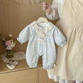 Spring autum clothes sweet baby onesie cute baby girl romper romper outwear spring and summer clothes outing romper