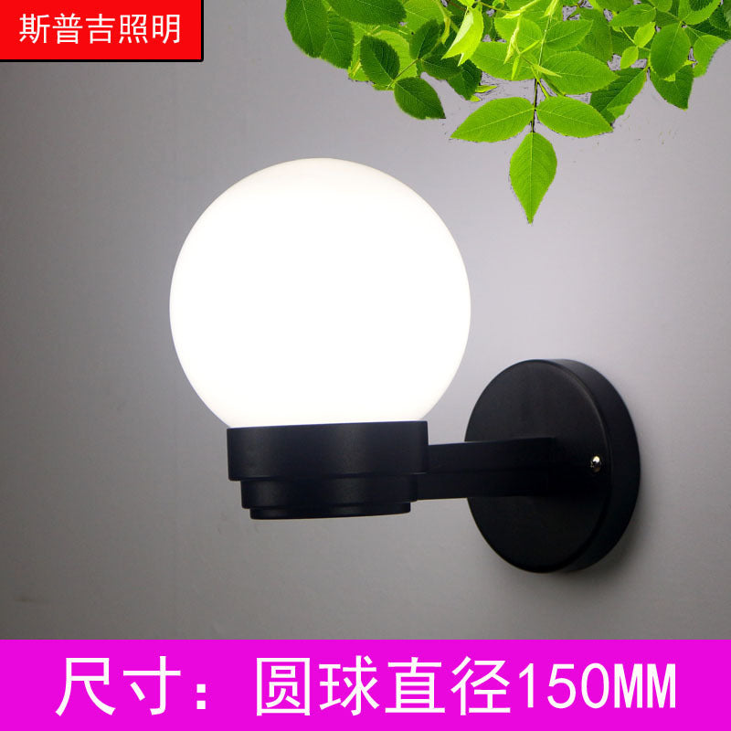 Wall lamp outdoor waterproof door wall wall lamp LED aisle stair lamp simple aisle lamp exterior wall lamp waterproof