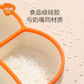 Baby plate silicone suction cup all-in-one independent eating three-compartment children's tableware suit complementary food bowl wholesale
