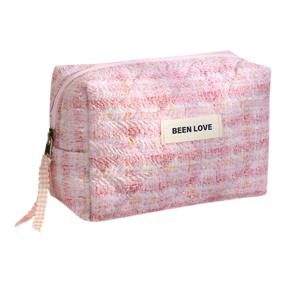 New hand-held cosmetic bag, portable high-value cosmetic storage bag, high-end toilet bag, women's mouth red envelope.