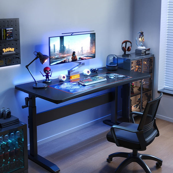 Lifting computer desk Desktop e-sports table Home bedroom Student desk Desk Live streaming host Game table Workbench