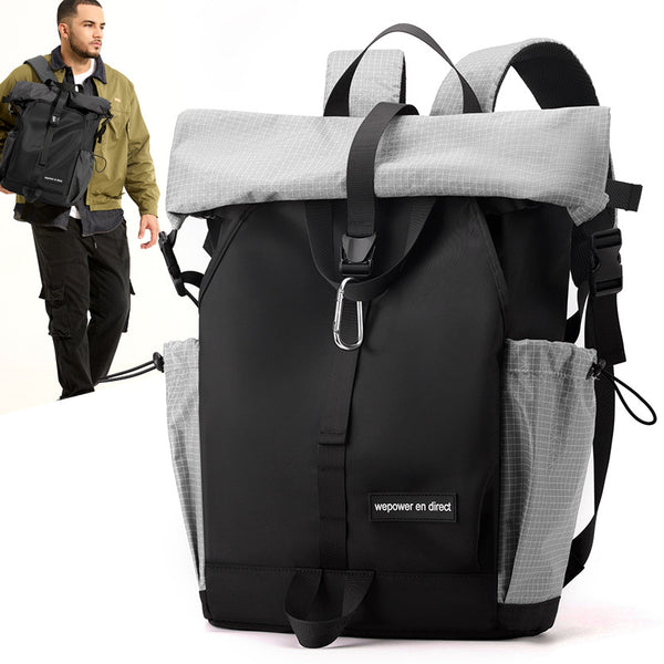 WEPOWER new men's and women's backpacks, commuting large-capacity leisure backpacks, junior and high school students backpacks