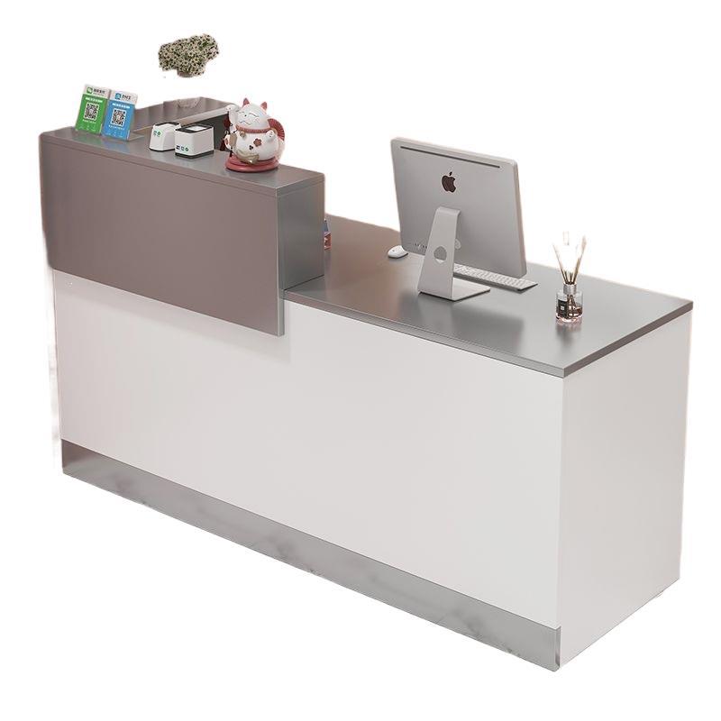 Cashier counter modern casual store small popular clothing store counter front bar table beauty salon reception desk