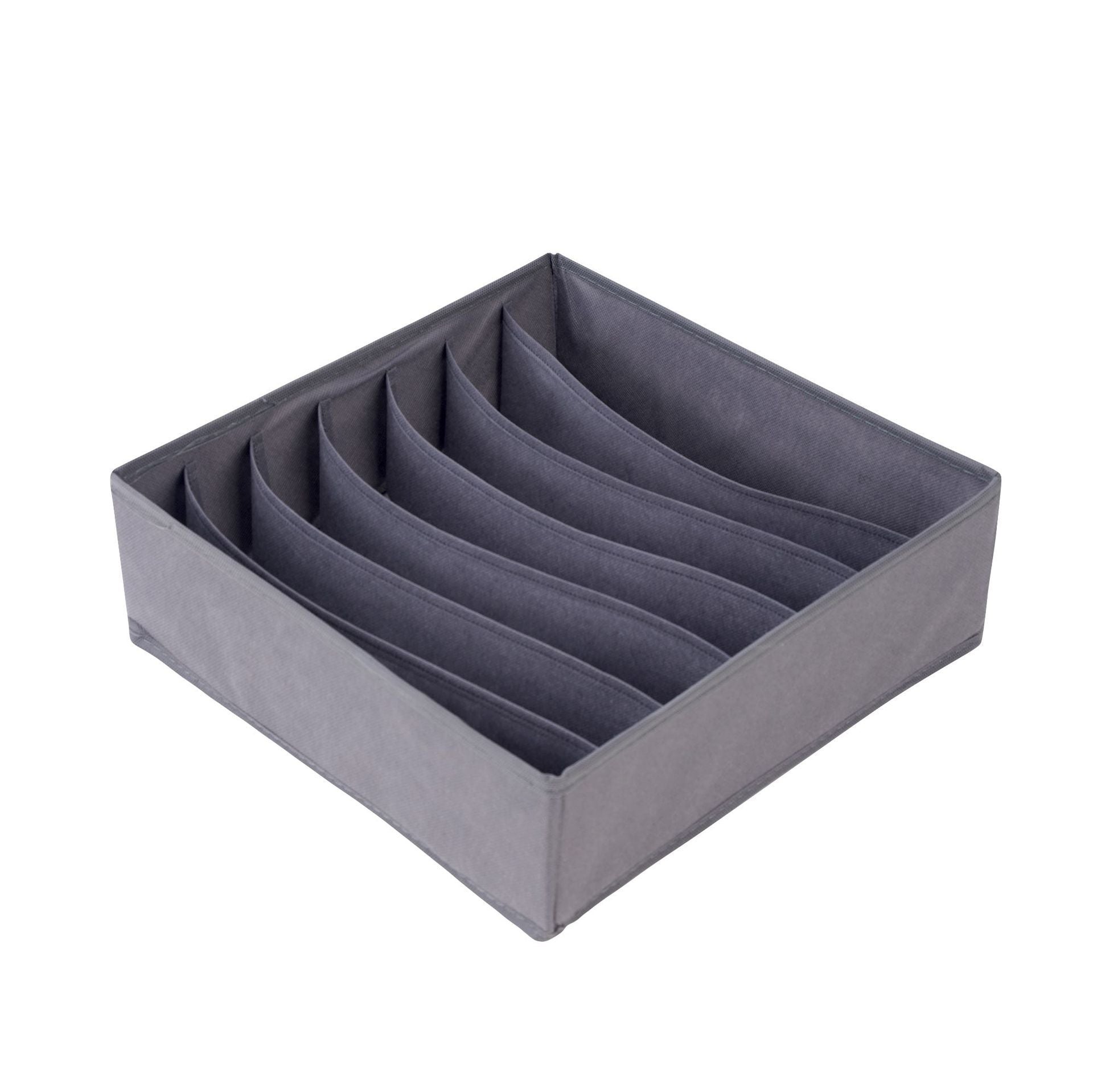 Off-white rose red underwear storage box four-piece set, socks storage fabric bra storage box 6 grids 7 grids 8 grids 24 grids