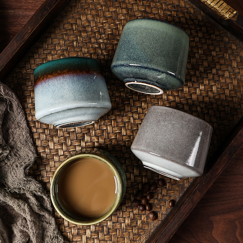 Japanese kiln matcha cup creative large for home tea cup office coffee cup stylish ceramic cup