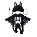european and american spring/autumn new baby & toddler halloween bat print crew neck long sleeve romper - ready to ship, dropshipping available