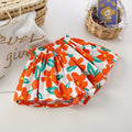 Girls' skirt shorts, kids' shorts, 100% cotton,  summer collection, floral print hot pants, lightweight & versatile, tulip skort, new skort