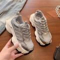 Thick sole dad shoes for women 2026new arrivalsummer thin mesh breathable mesh shoes heightenedcasual sneakers