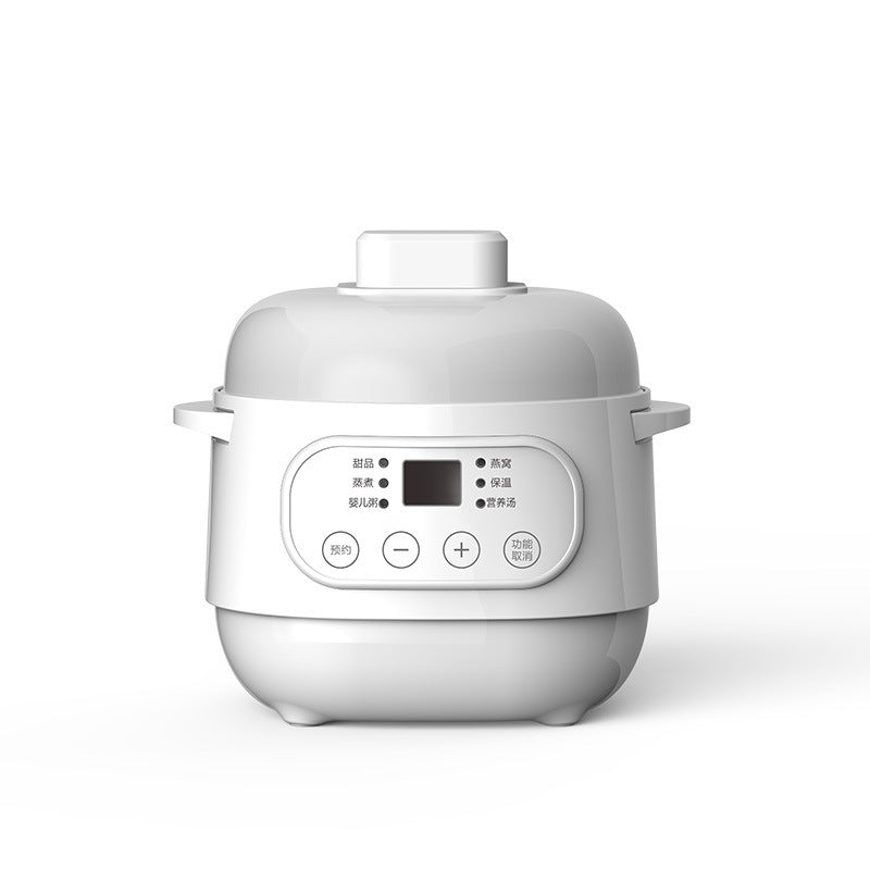 Electric stew pot for home fully automatic water-proof stew bird's nest stew pot ceramic multi-function soup pot casserole cross-border american standard