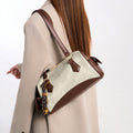 Luxury handbag 2025 new retro small square bag versatile instagram style high-end women's trendy fashion shoulder bag