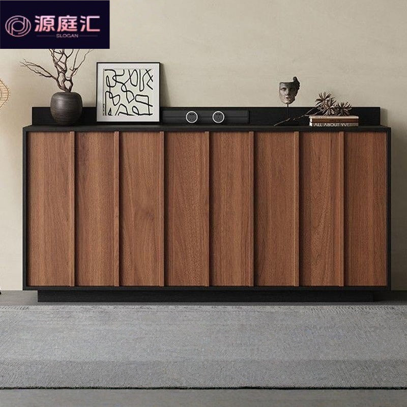 Medieval style sideboard, wall-mounted tea cabinet, low cabinet, retro italian normcore storage cabinet, solid wood drawer cabinet, storage cabinet