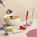 Hot pot special spoon colander suit304 stainless steel for home kitchen ceramic oven mitts handle thickened spoon