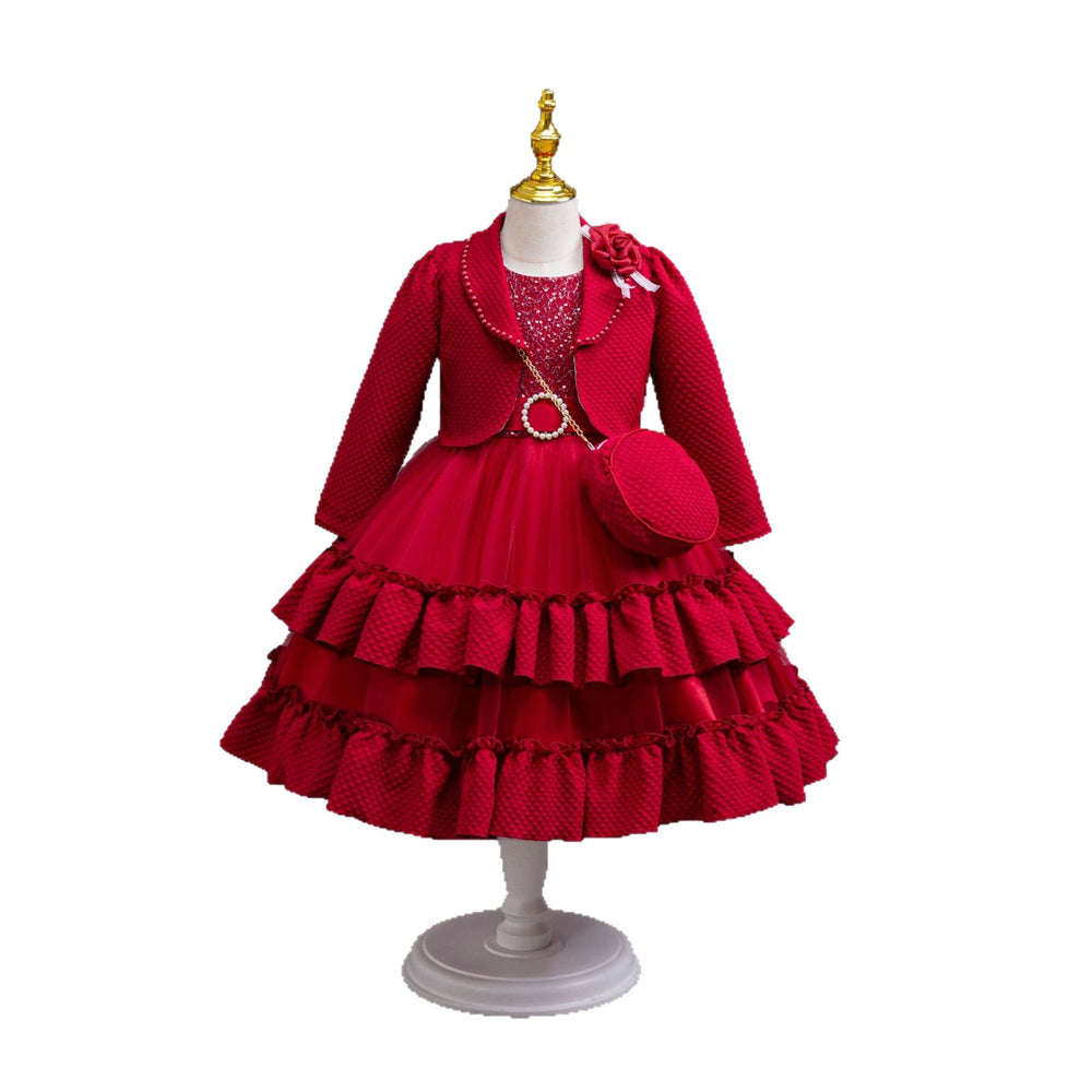 New arrival skirt kids dress tutu sequin princess dress girl six one performance dress kids dress