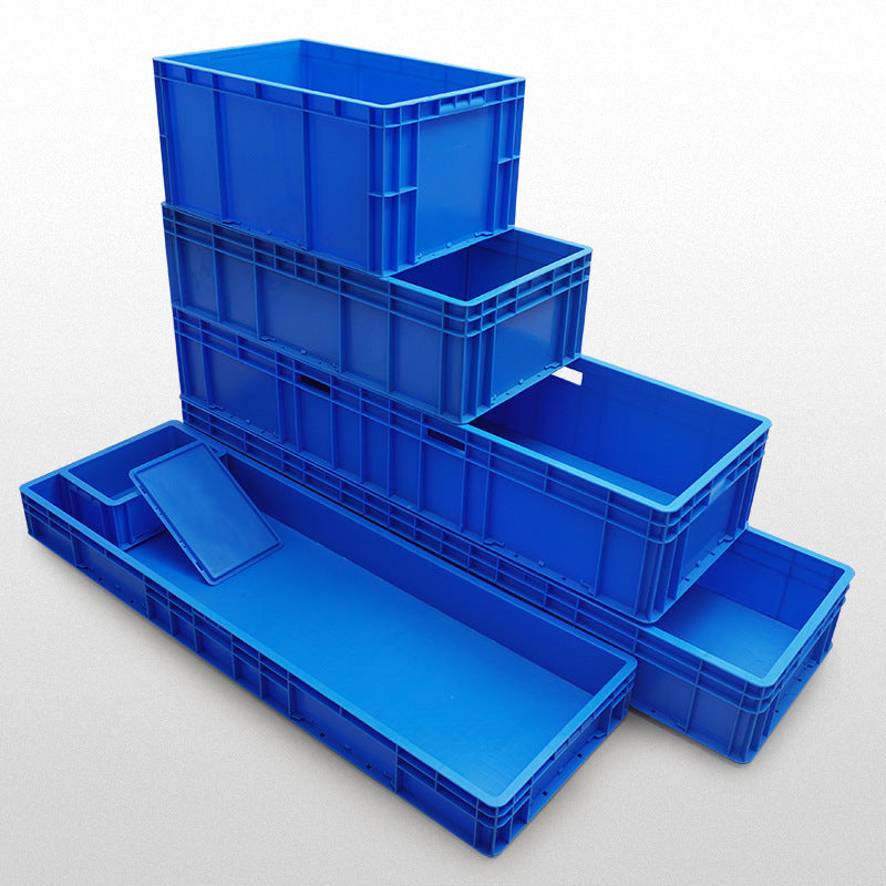Grey European standard EU box plastic turnover box industrial logistics box transit breeding filter warehouse large plastic box