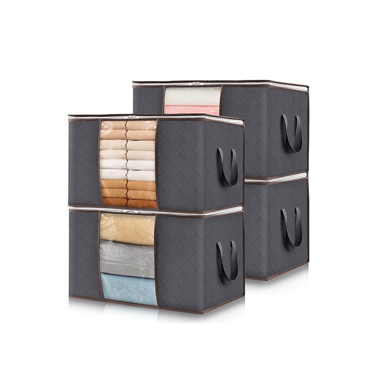 hot-selling finishing bag, reinforced clothing storage bag, oversized capacity clothes blanket quilt storage box