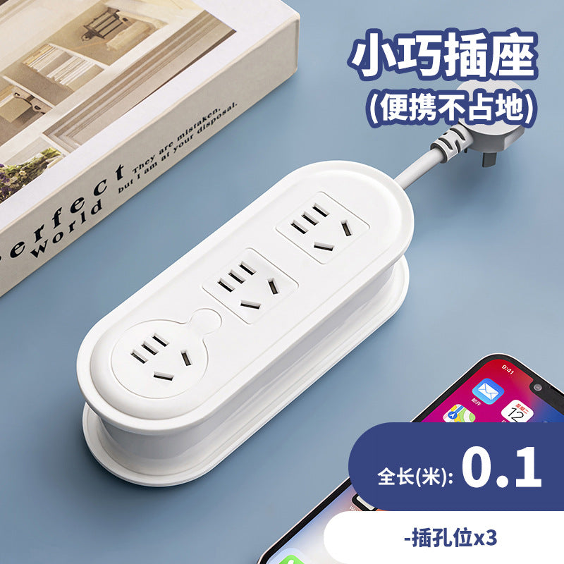 Travel adapter with cord organizer, night light, multifunctional power strip, usb charging, portable mini socket converter