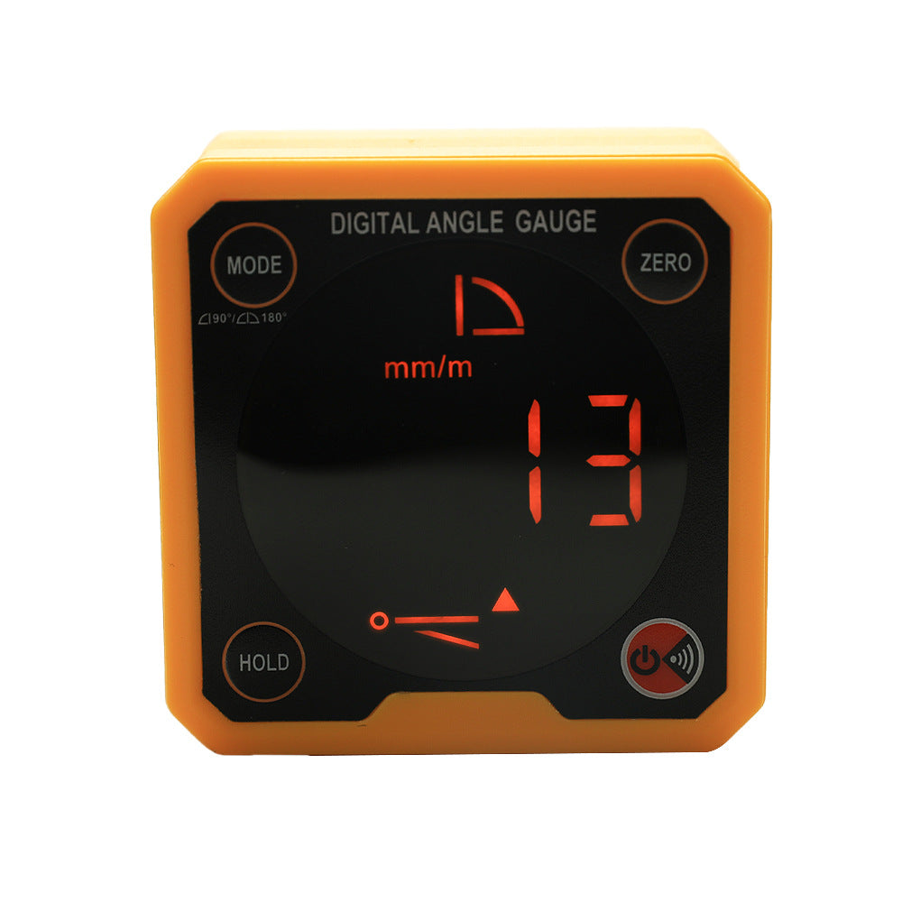 HUOTO Electronic Digital Display Inclination Box Inclination Meter Level Meter Angle Ruler Digital Display Angle Meter Strong Magnetic