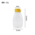 Honey plastic squeeze bottle fried chicken sauce tip cap salad juice squeeze condiment bottle transparent plastic refill bottle wholesale