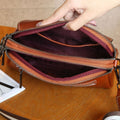 2024 new women's genuine leather handbag - vintage style phone bag, shoulder bag, crossbody bag, mini bag - factory direct