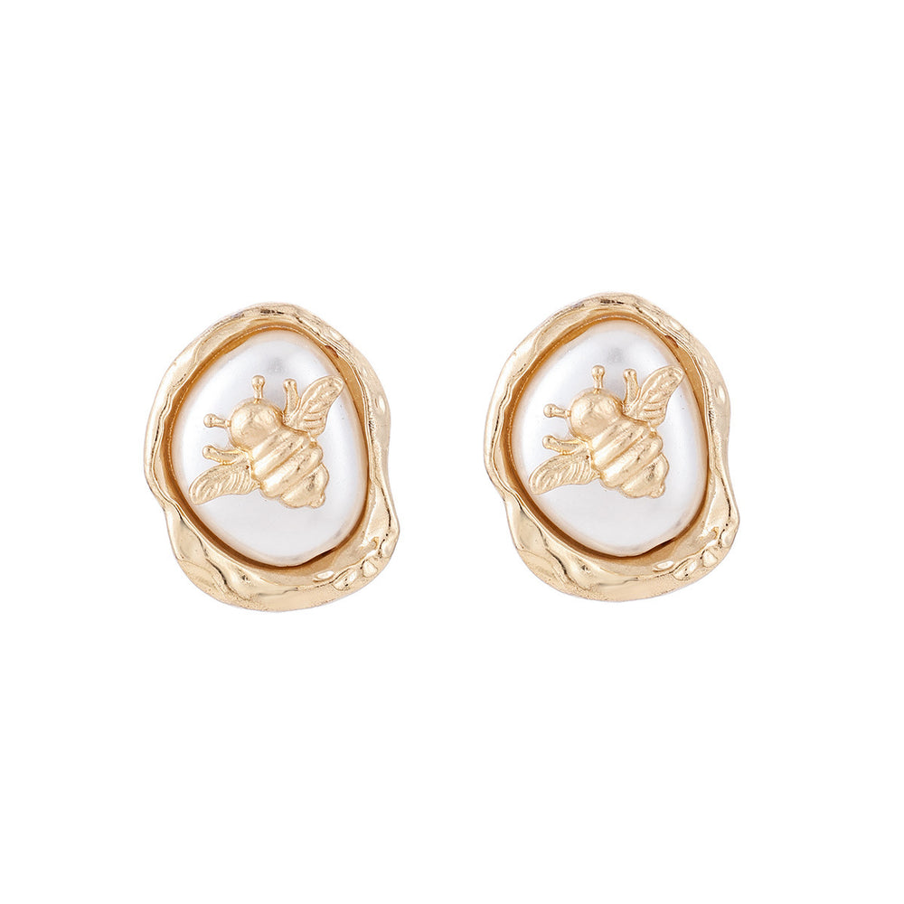 European and american cross-border retro sunflower irregular earrings, light luxury high-end heart geometric tassel fashion earrings