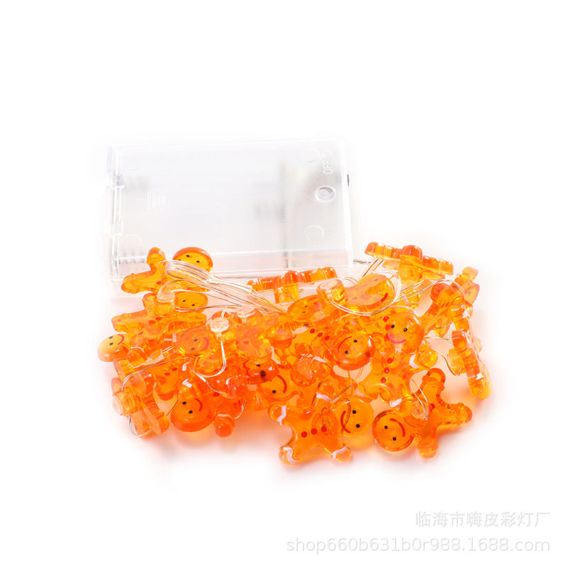 LED fastener copper wire light Christmas day LED atmosphere decorative lights birthday gift box room arrangement copper wire light