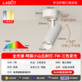Surface-mounted hill spotlight with adjustable angle foldable ceiling-mounted wall wash light full spectrum living room high display wall wash light