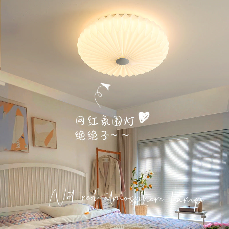 Huiyuan Children's Room Ceiling Light Warm Eye Protection Cream Wind Room Lighting Modern Simple Master Bedroom Light E