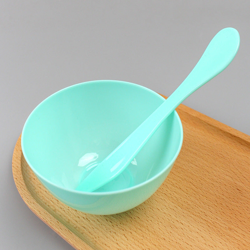Beauty tools mask bowl soft plastic mask stick beauty bowl beauty hair soft mask cosmetics suit skin care